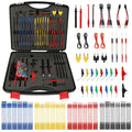 110 Pcs Automotive Circuit Test Lead Kit with Black Carrying Case L256