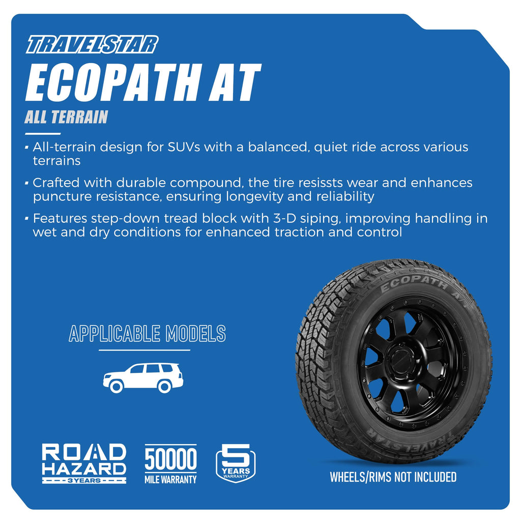 Set of 4 All Terrain Radial Tire J530790