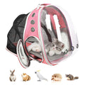 Expandable Pet Backpack Carrier for Under 15 lbs (Pink) Y497632