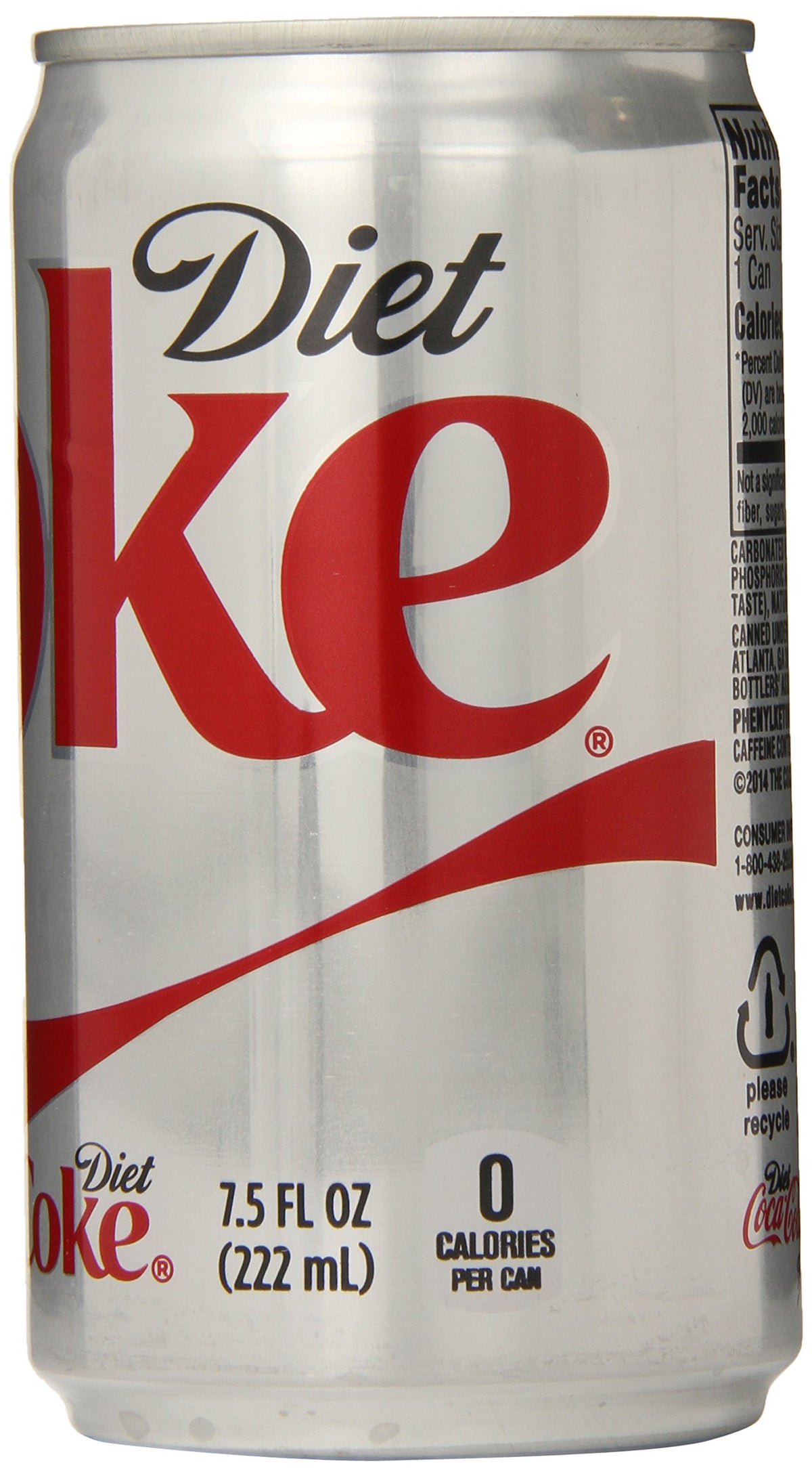 Diet Coke Mini-Cans, 7.5 fl oz (Pack of 24) C74424