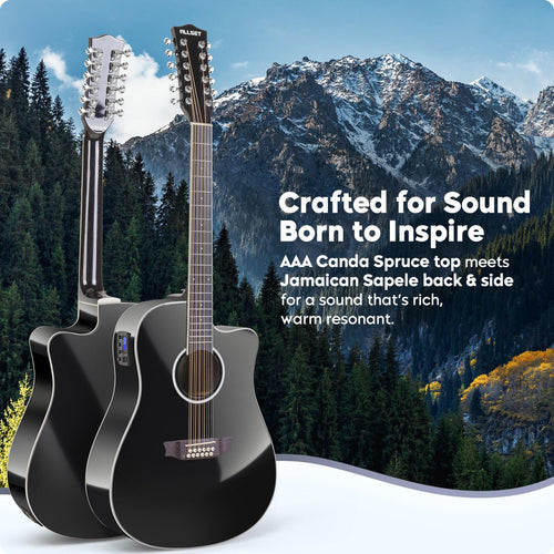 12 String Acoustic Electric Guitar G6273