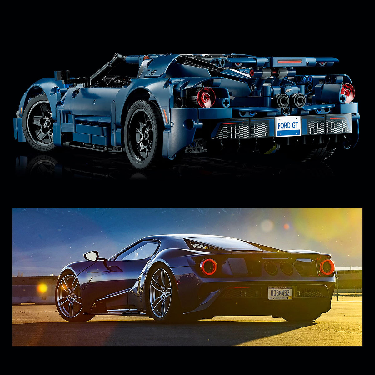 Technic Ford GT Building Set 1:12 Scale J504673