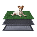 20"x25" Artificial Grass Dog Potty Pad with Tray L29620