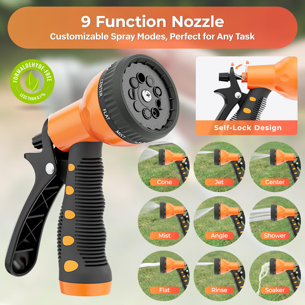 Retractable Rubber Garden Hose Reel N745