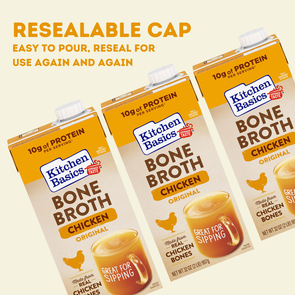 Chicken Bone Broth 32oz Pack of 12 P43771