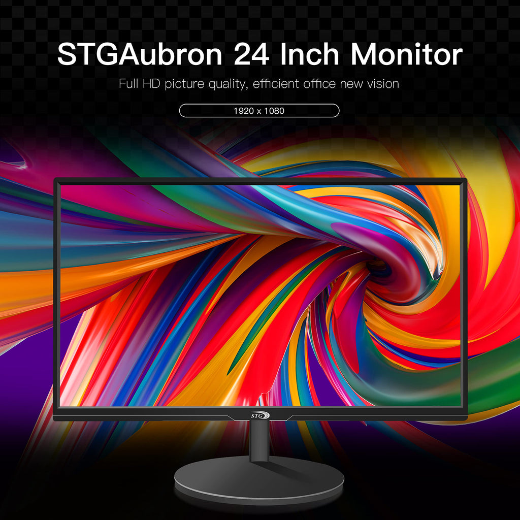 Gaming PC Bundle with 24Inch FHD LED Monitor R488