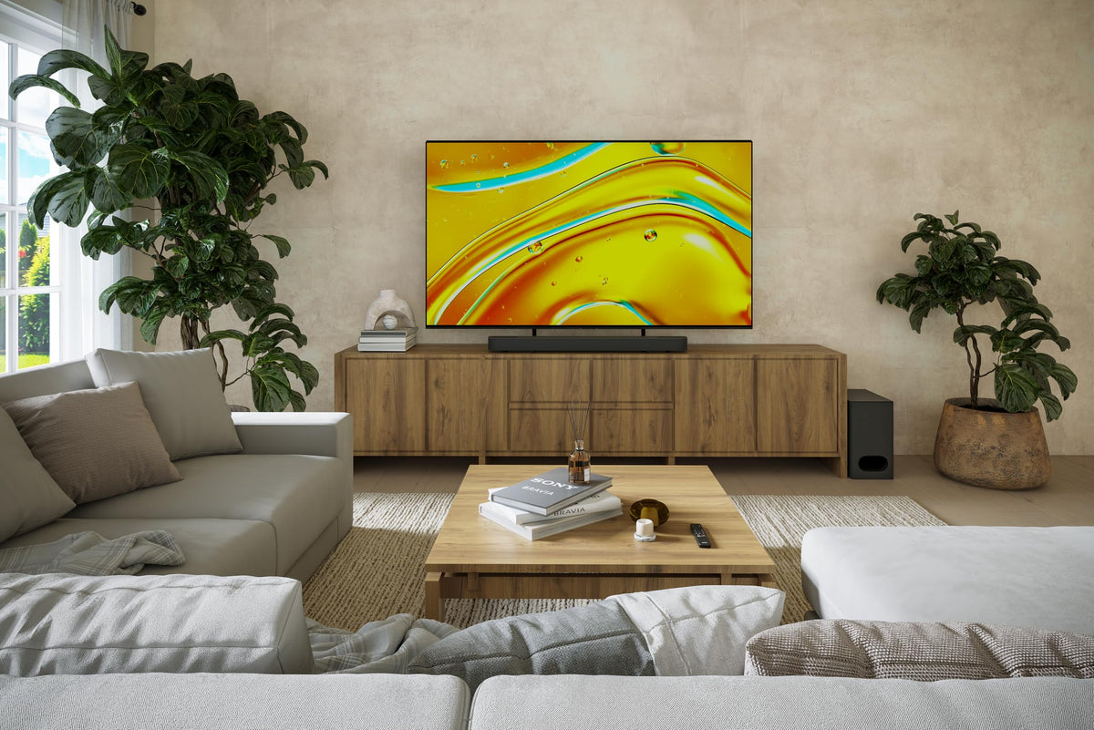 55-Inch 4K Mini LED Smart TV & 3.1.2ch Soundbar with Wireless Subwoofer Bundle A1693