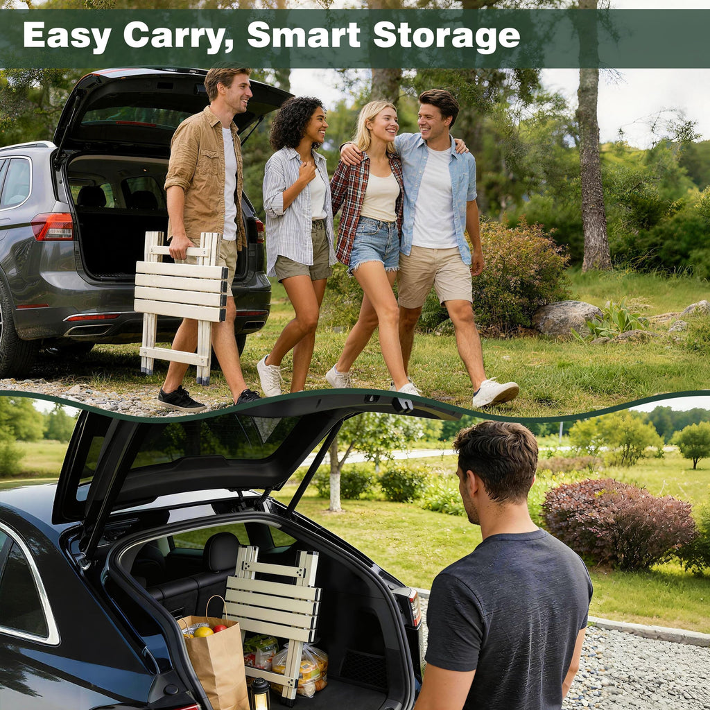 Lightweight Aluminum Folding Camping Table B7174
