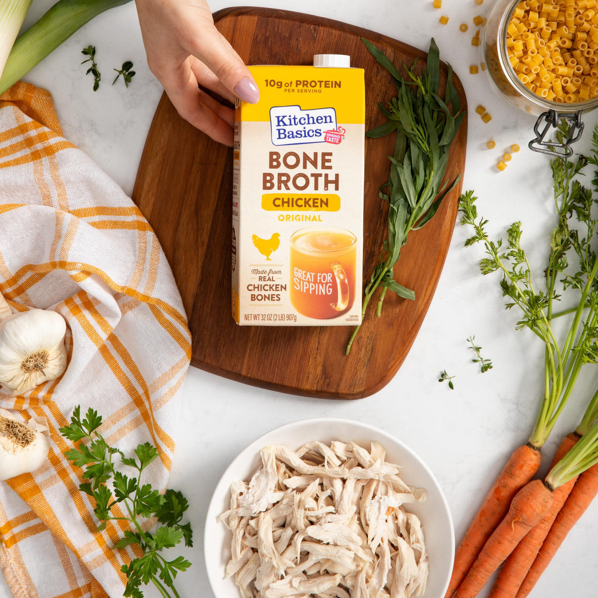 Chicken Bone Broth 32oz Pack of 12 P43771