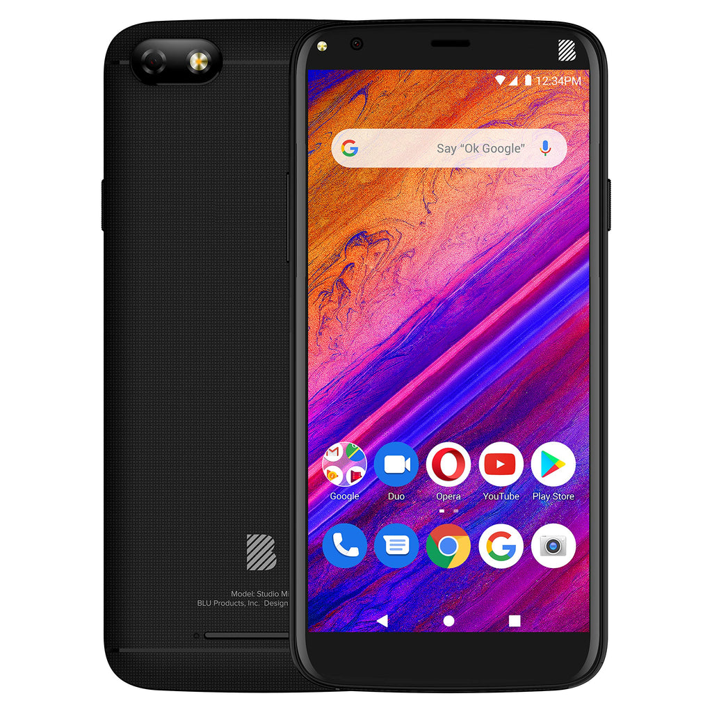 Unlocked Smartphone 32GB 2GB Ram Black K192